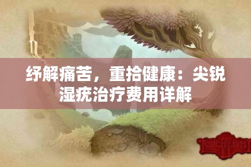 纾解痛苦，重拾健康：尖锐湿疣治疗费用详解