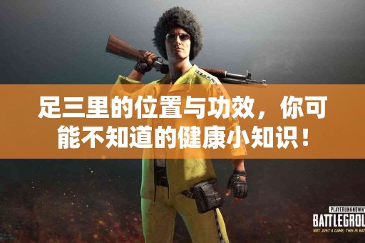 足三里的位置与功效，你可能不知道的健康小知识！