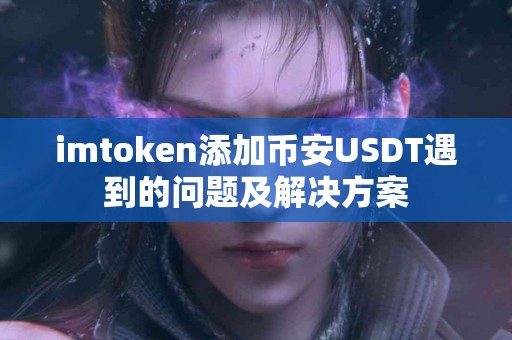 imtoken添加币安USDT遇到的问题及解决方案