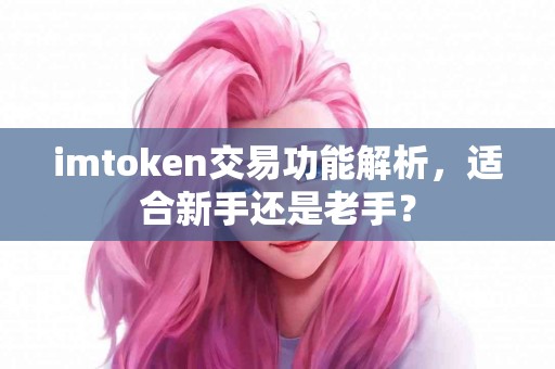 imtoken交易功能解析，适合新手还是老手？