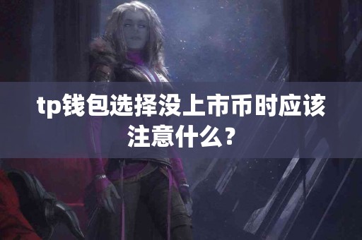 tp钱包选择没上市币时应该注意什么？