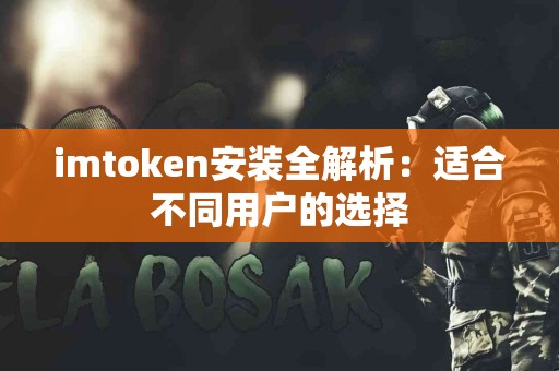 imtoken安装全解析：适合不同用户的选择