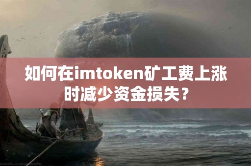 如何在imtoken矿工费上涨时减少资金损失？